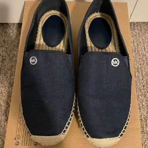 Michael Kors Kendrick Linen Slip-On Espadrilles